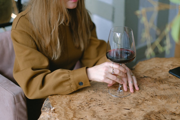 Wine on Table