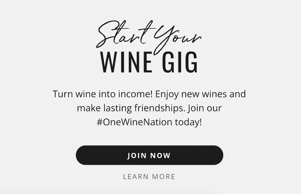 Start Your Wine Gig Screenshot